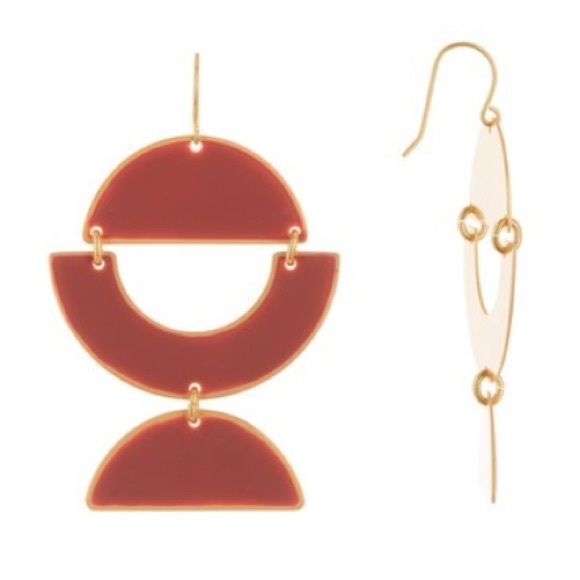 sale | madewell | enamel earrings - Picture 7 of 7